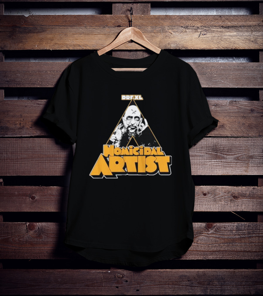 Drexl Homicidal Artist Retro Horror T-Shirt