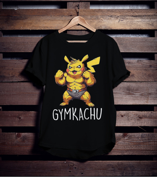 Gymkachu Buff Pikachu T-Shirt