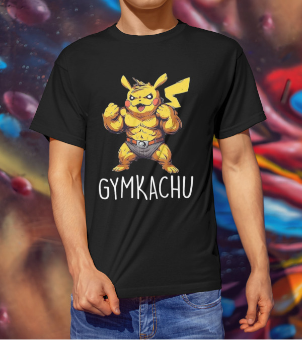 Gymkachu Buff Pikachu T-Shirt