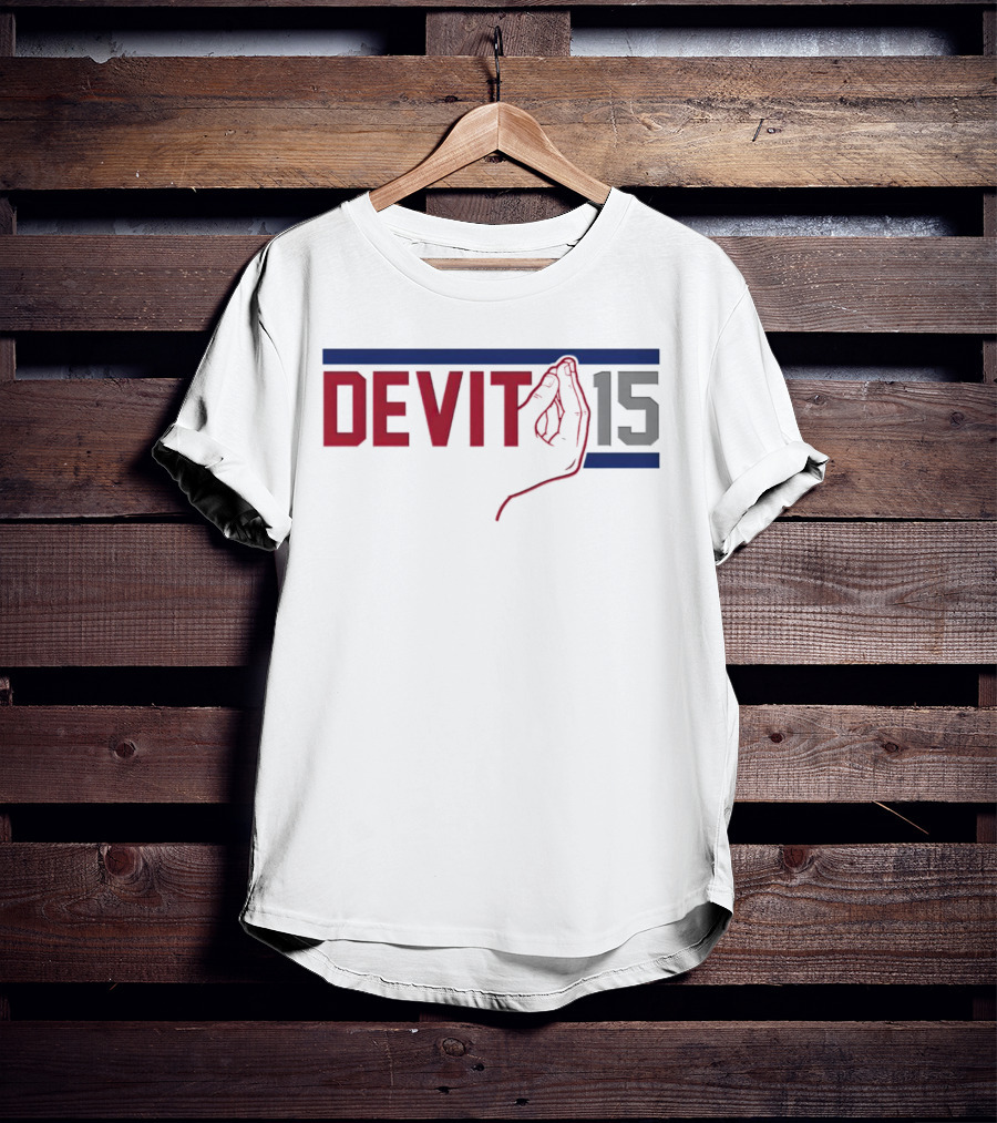 Giants Tommy DeVito Jersey Number 15 With Italian Hand Gesture T-Shirt
