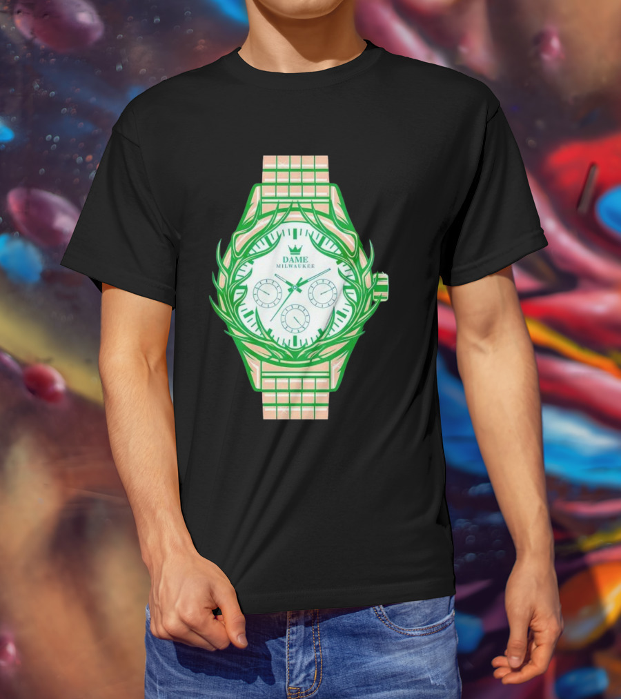 Dame Milwaukee Antler Watch T-Shirt