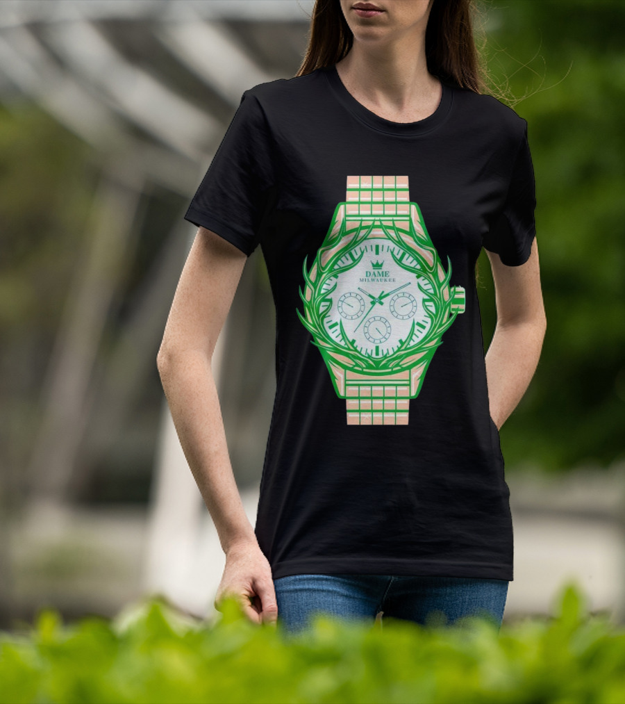 Dame Milwaukee Antler Watch T-Shirt