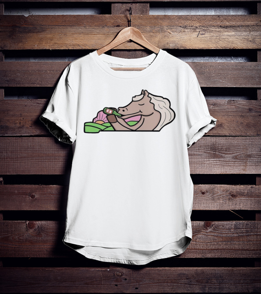 Horse Drinking Kentucky Beverage T-Shirt