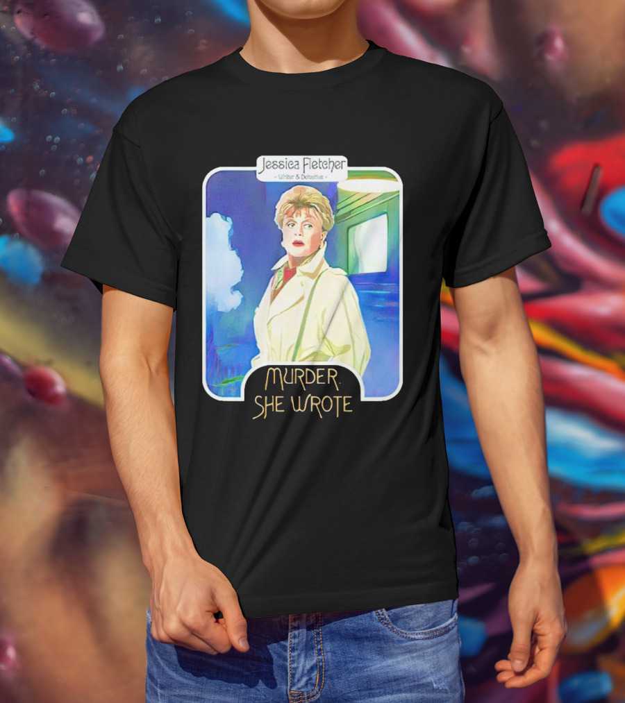 Jessica Fletcher Writer Detective Murder She Wrote T-Shirt