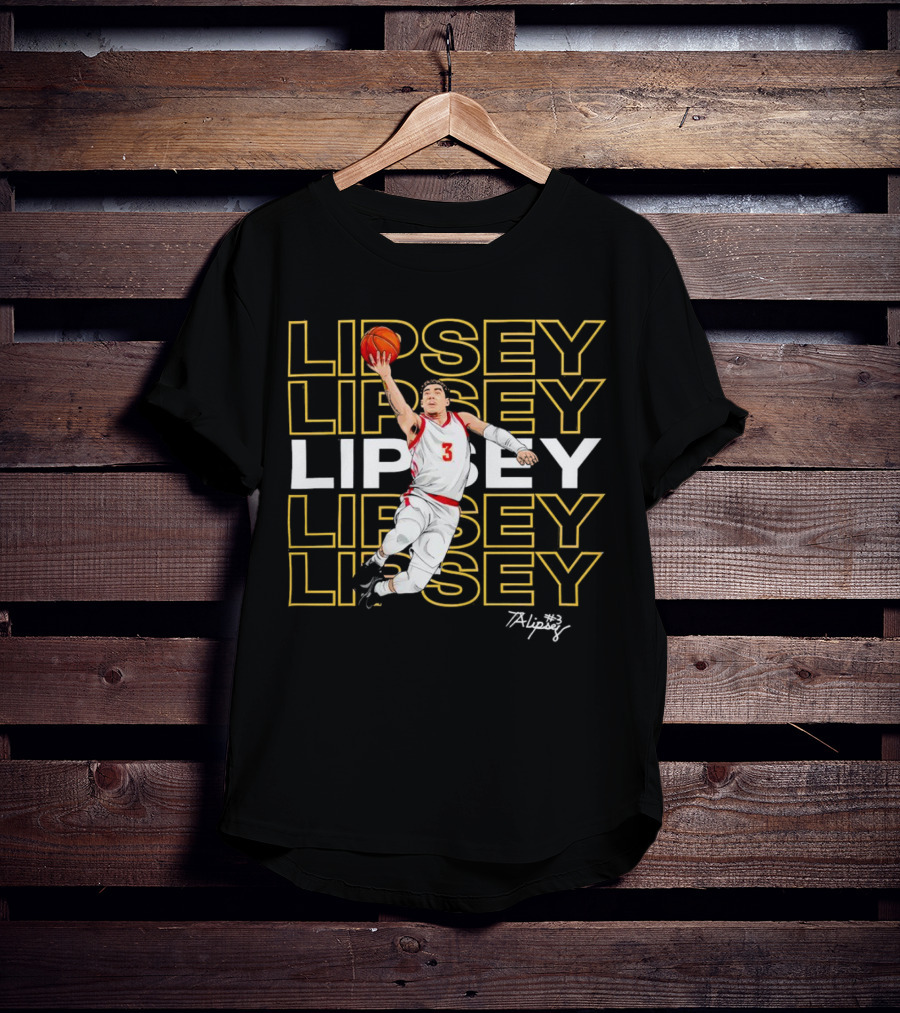 LIPSEY Iowa State Cyclones Men's Basketball Player T-Shirt