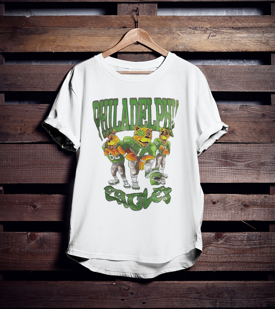 Philadelphia Eagles Bears Football T-Shirt