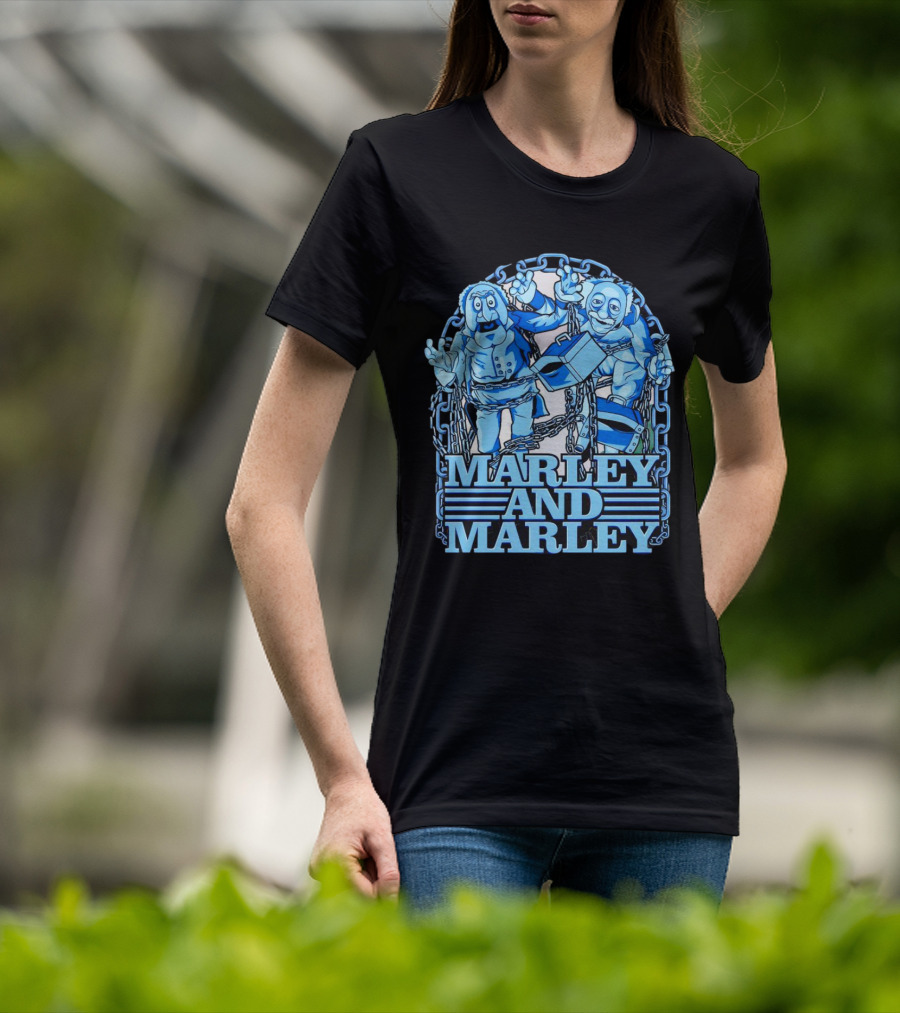 Marley And Marley Muppets Ghosts Chains Scene T-Shirt