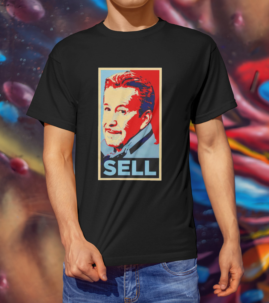 Sell Hope Style Portrait Red Blue Face T-Shirt