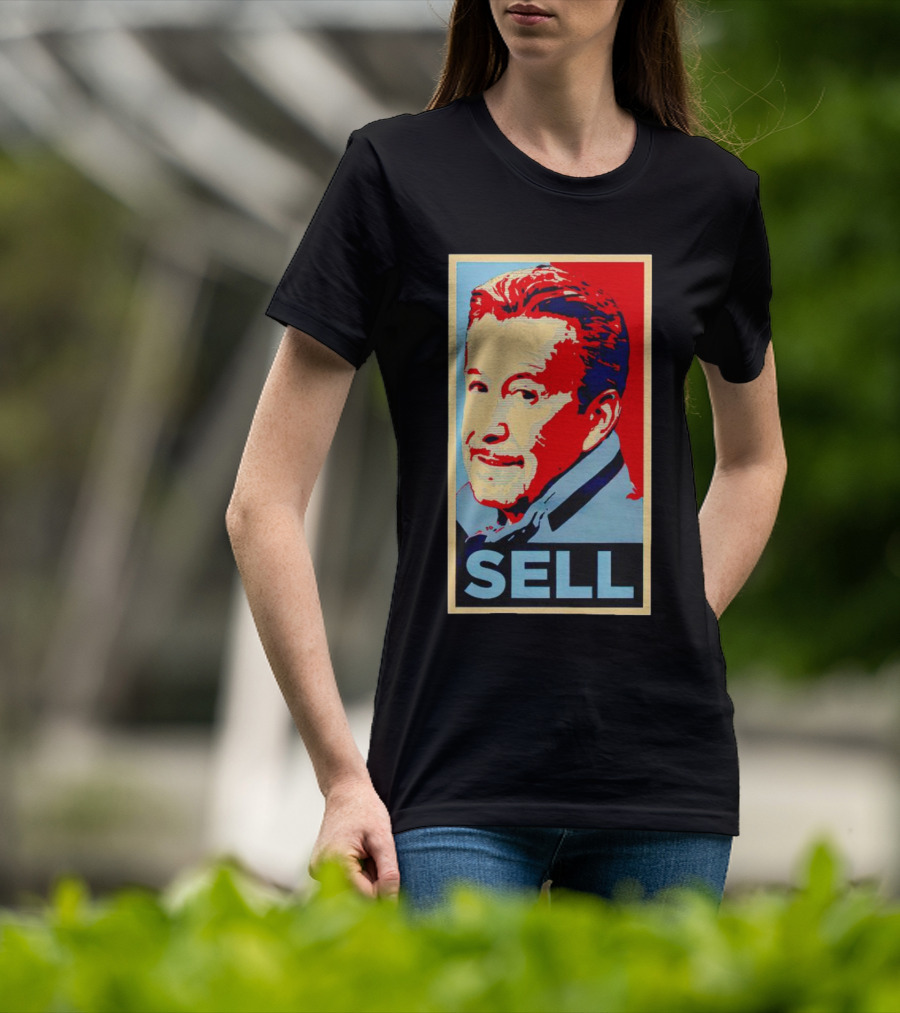 Sell Hope Style Portrait Red Blue Face T-Shirt