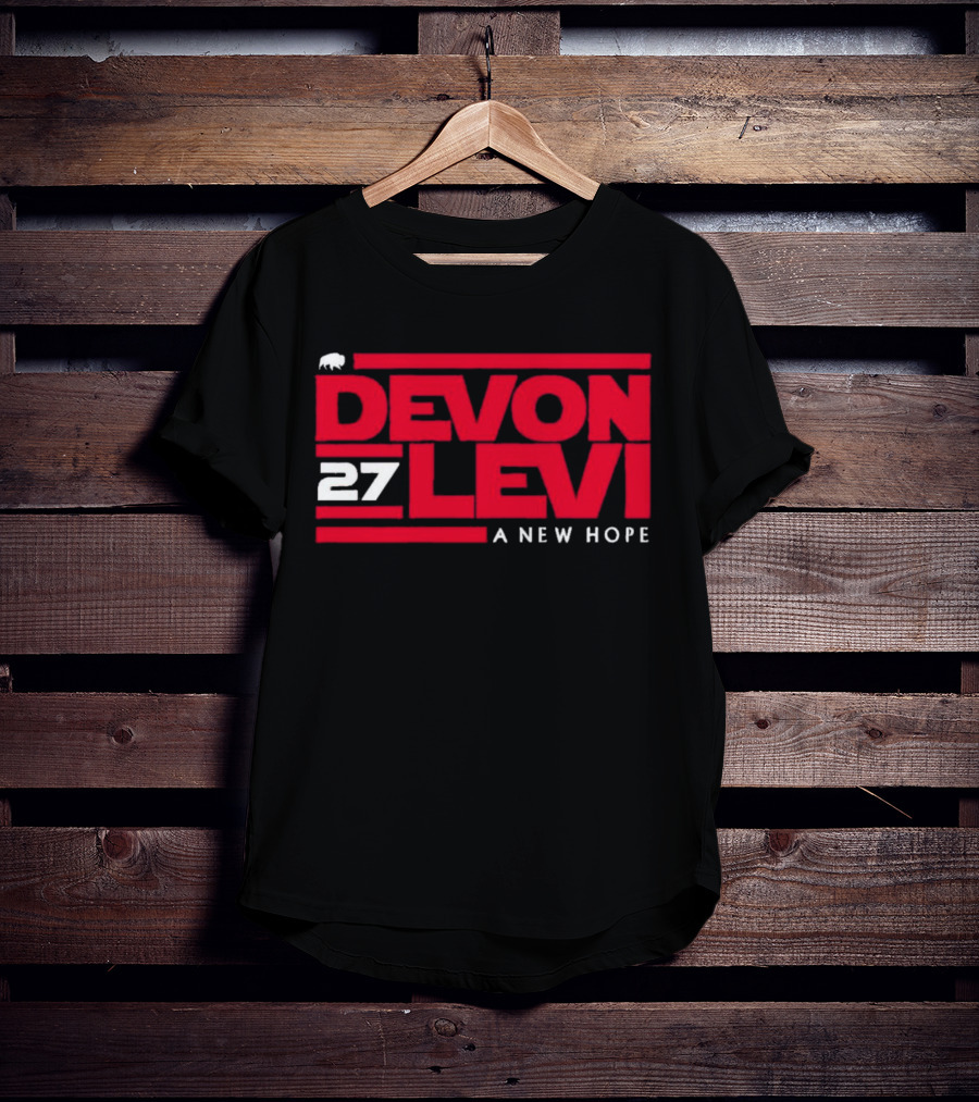 Devon Levi 27 A New Hope Buffalo Sabres NHL T-Shirt