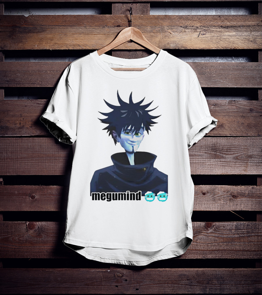 Fushiguro Megumi Megumind Emoji Face T-Shirt