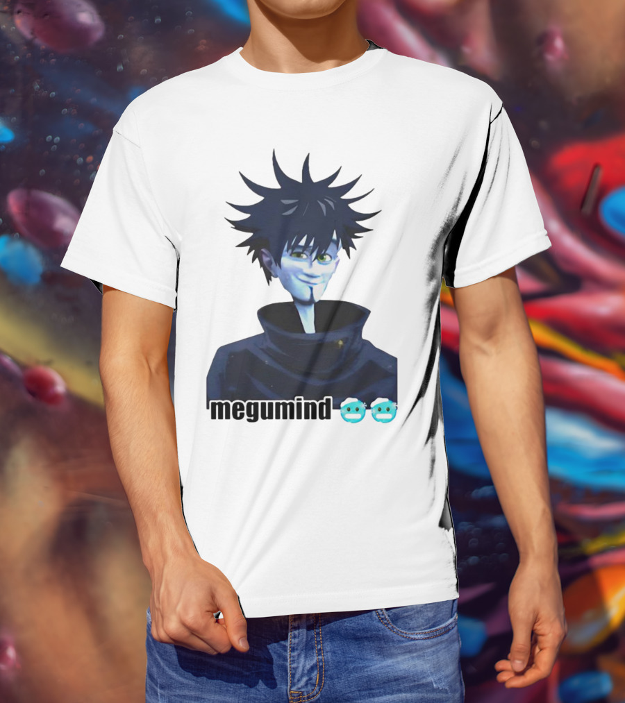 Fushiguro Megumi Megumind Emoji Face T-Shirt