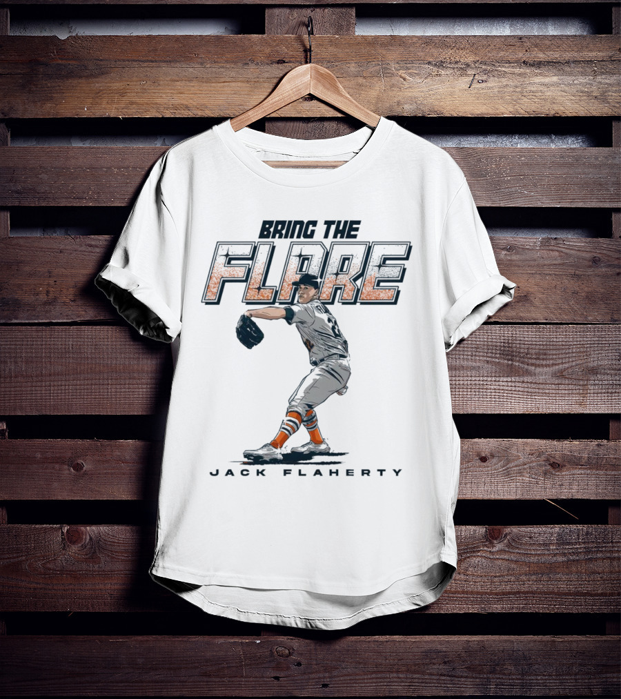 Bring The Flare Jack Flaherty Baltimore Orioles Baseball T-Shirt