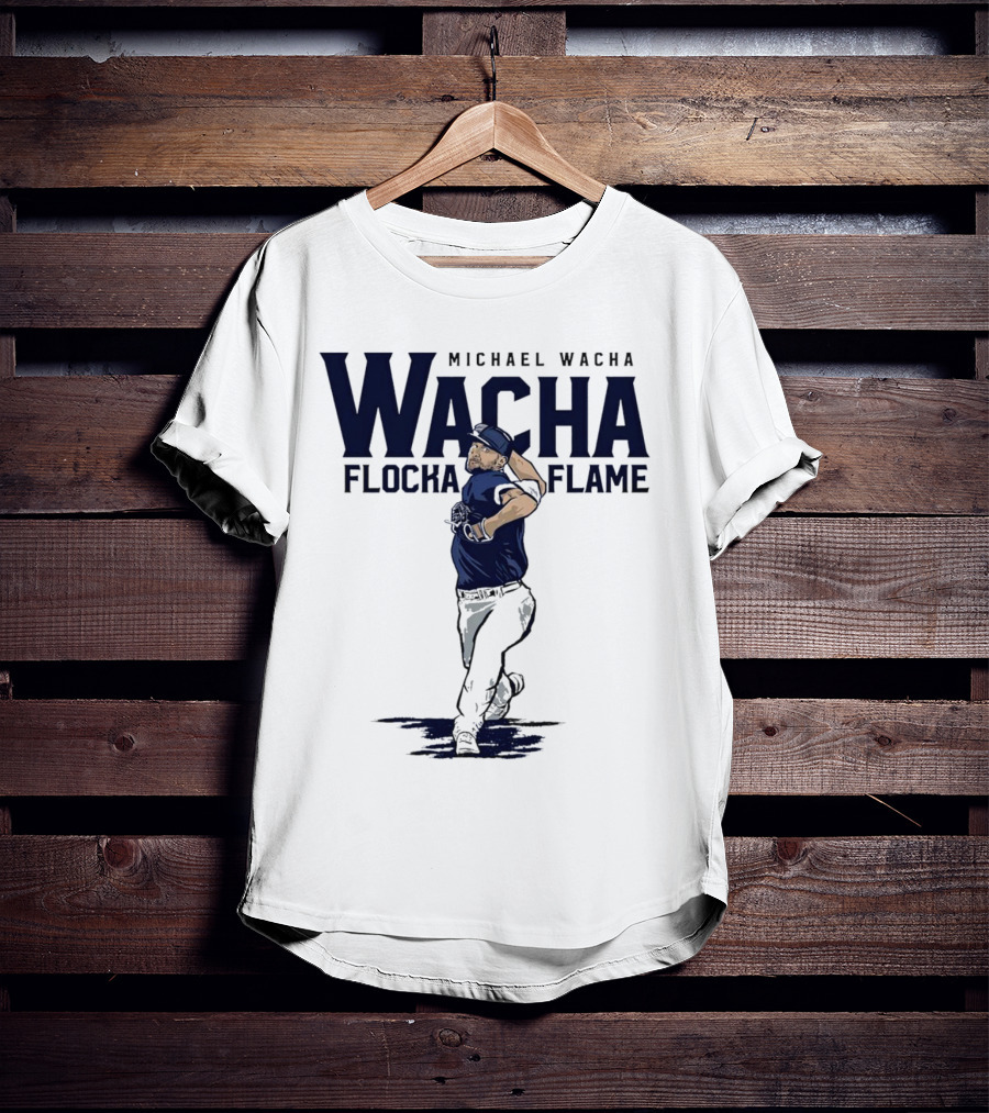 Michael Wacha Flocka Flame Pitching Baseball Kansas City Royals T-Shirt