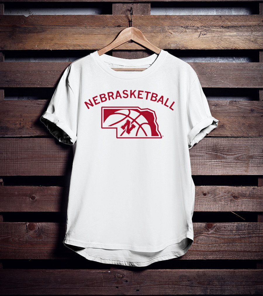 Nebraska Cornhuskers Nebrasketball Basketball State T-Shirt