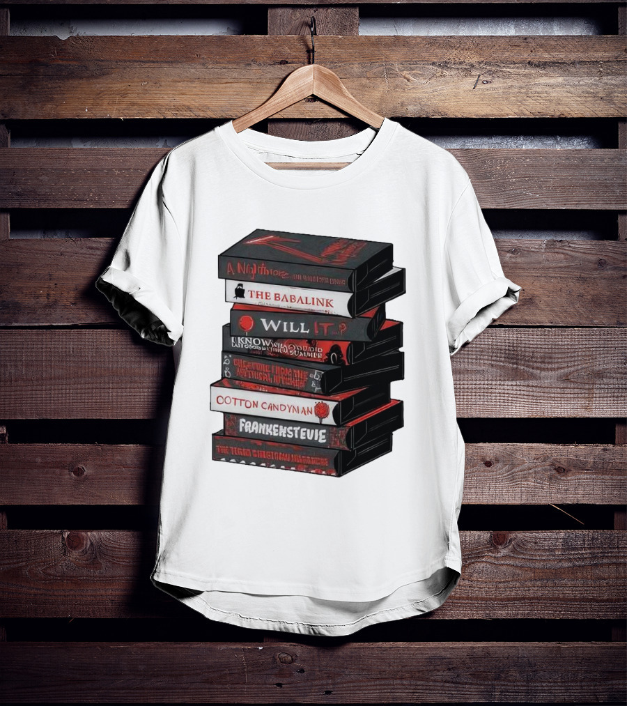 A Nightmare On Elm Street The Babalink Will It Labyrinth Of The Odd Video Summer Obstacle Course Cotton Candyman Frankenstein Stevie T-Shirt