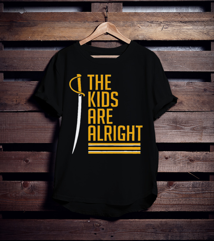 The Kids Are Alright Buffalo Sabres Sword And Stripe T-Shirt