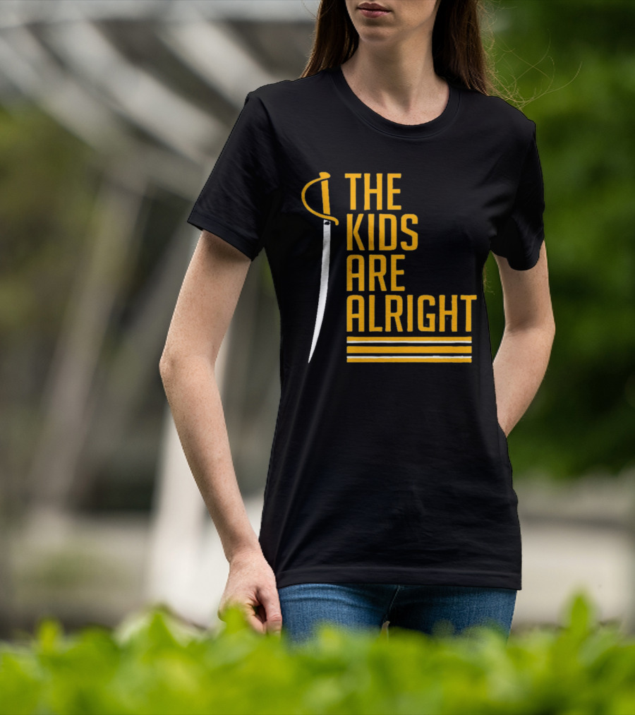 The Kids Are Alright Buffalo Sabres Sword And Stripe T-Shirt
