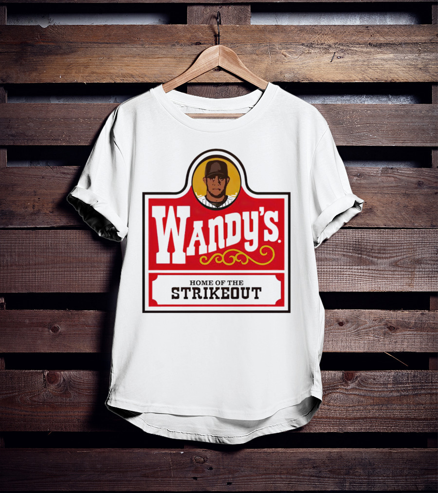 Wandy’s Home Of The Strikeout New York Baseball Classic Pitcher T-Shirt