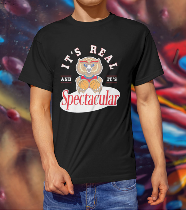 IT'S REAL AND IT'S SPECTACULAR BASKETBALL OWL WITH HOOP EYES T-Shirt