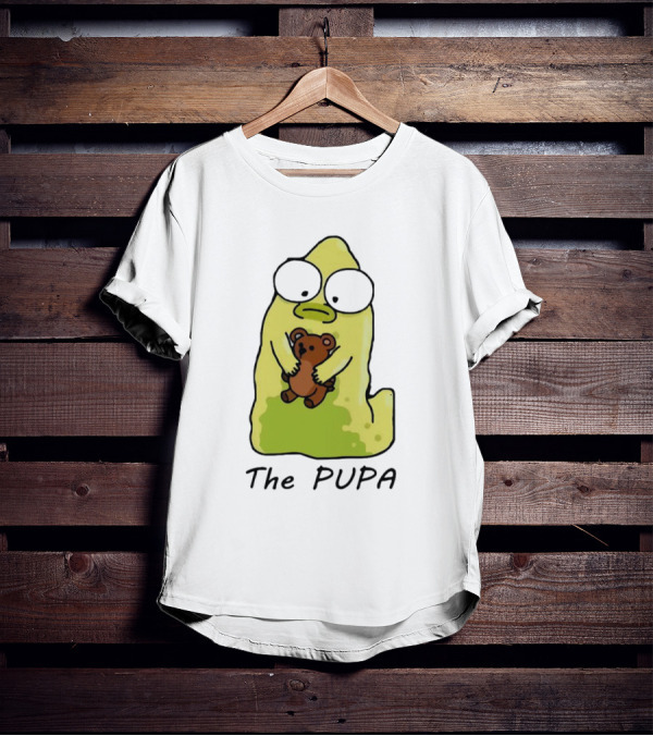 The Pupa Holding Teddy Bear Solar Opposites T-Shirt