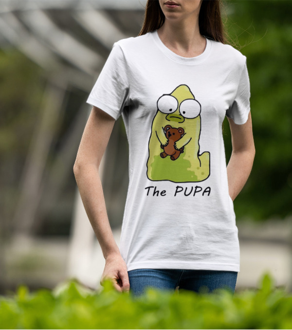 The Pupa Holding Teddy Bear Solar Opposites T-Shirt