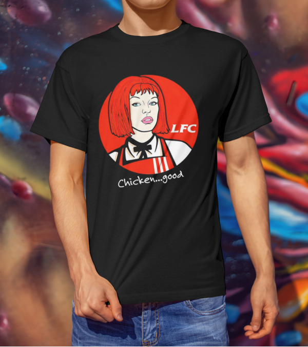 Chicken Good LFC Retro Style Redhead T-Shirt