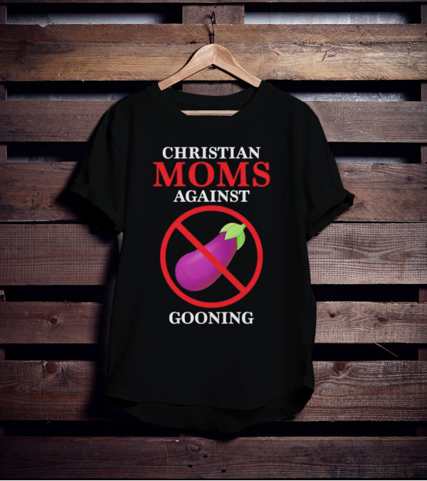 Christian Moms Against Gooning Emoji T-Shirt