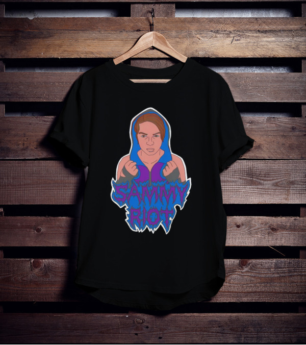 Sammy Riot Wrestling Hoodie Lost Art Sammy Riot #3 T-Shirt