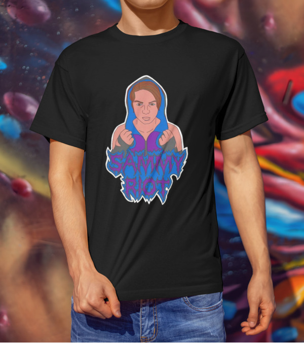 Sammy Riot Wrestling Hoodie Lost Art Sammy Riot #3 T-Shirt