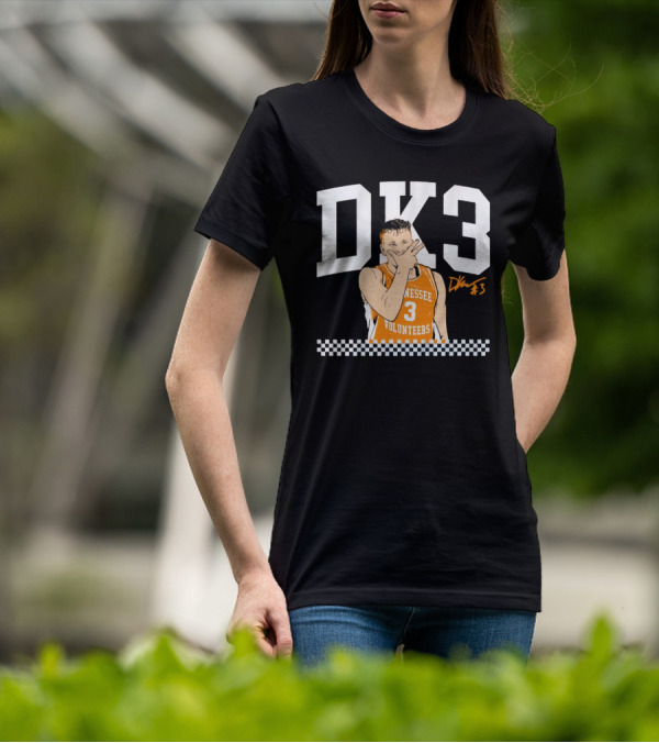 Tennessee Volunteers Basketball DK3 Dalton Knecht #3 T-Shirt