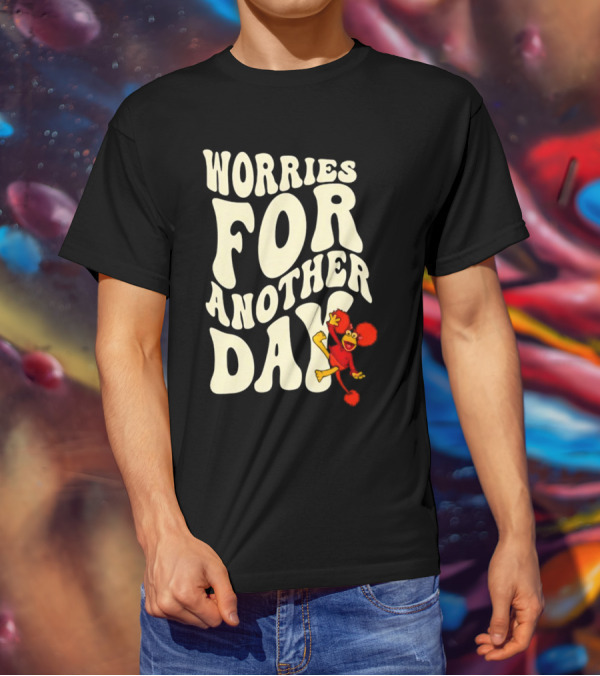 Fraggle Rock Worries For Another Day Red Muppet Character T-Shirt