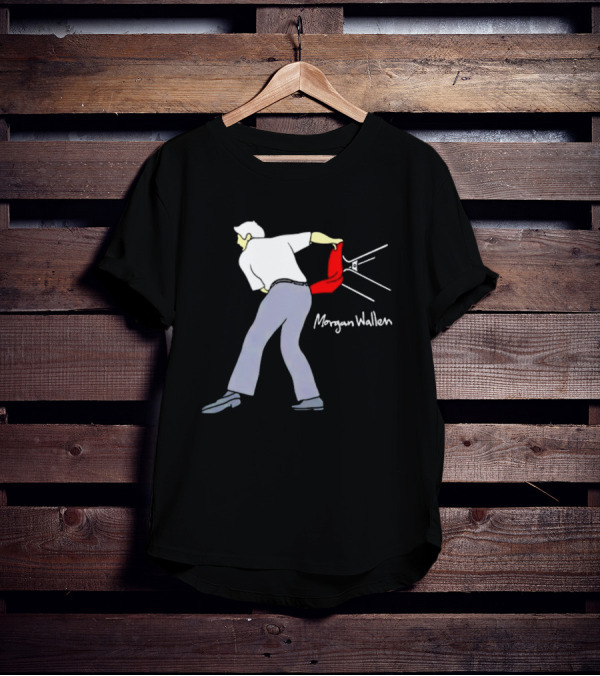 Morgan Wallen Indiana Basketball Coach Strip Technique T-Shirt