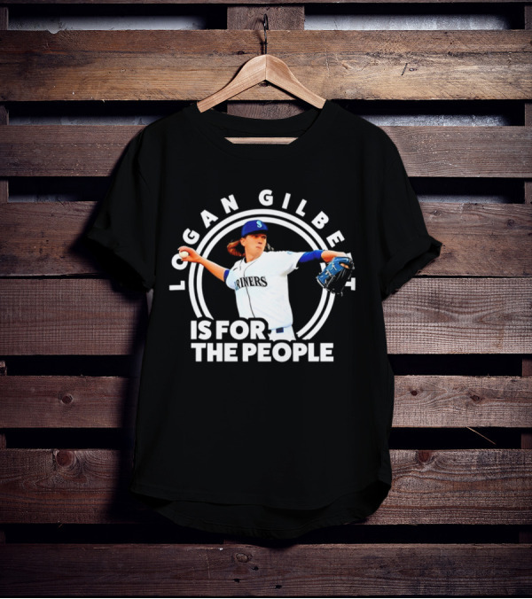 Logan Gilbert Seattle Mariners Is For The People T-Shirt