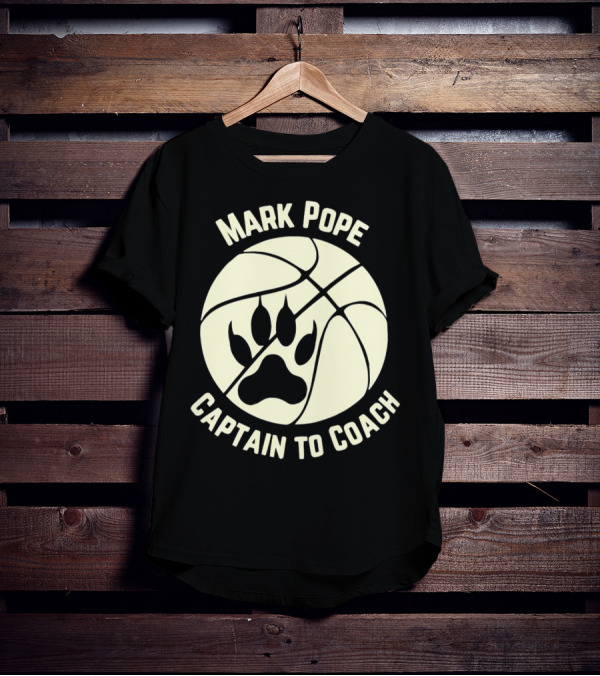 Mark Pope Captain To Coach Kentucky Basketball Legend T-Shirt