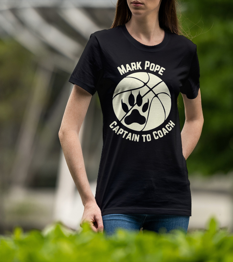 Mark Pope Captain To Coach Kentucky Basketball Legend T-Shirt
