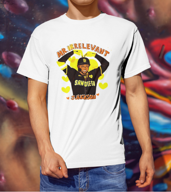 Mr Relevant Jurickson San Diego Baseball Hearts T-Shirt