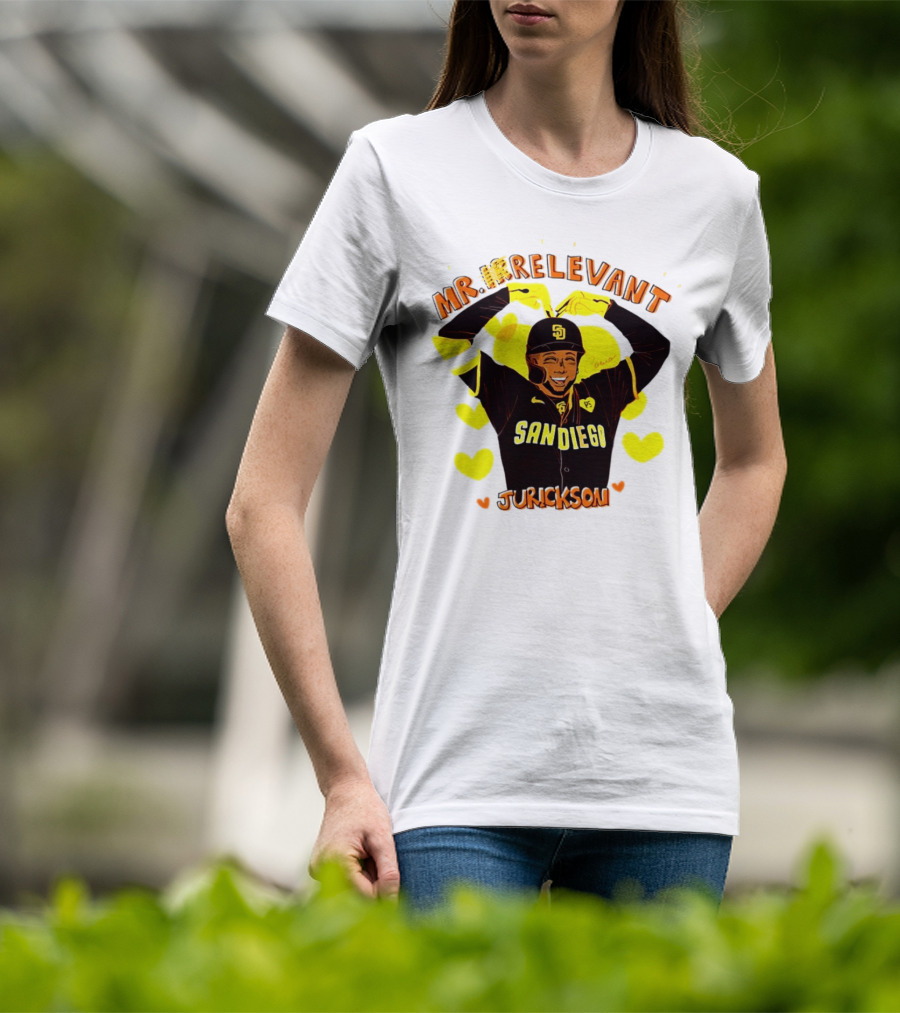 Mr Relevant Jurickson San Diego Baseball Hearts T-Shirt