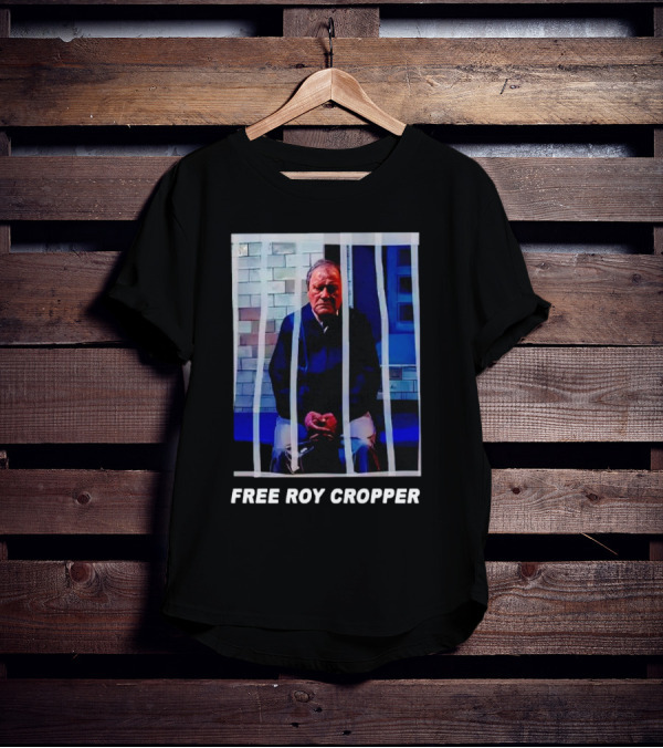 Coronation Street Free Roy Cropper Jail Image T-Shirt