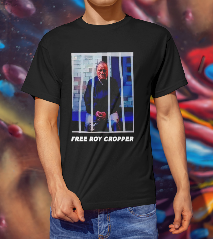 Coronation Street Free Roy Cropper Jail Image T-Shirt