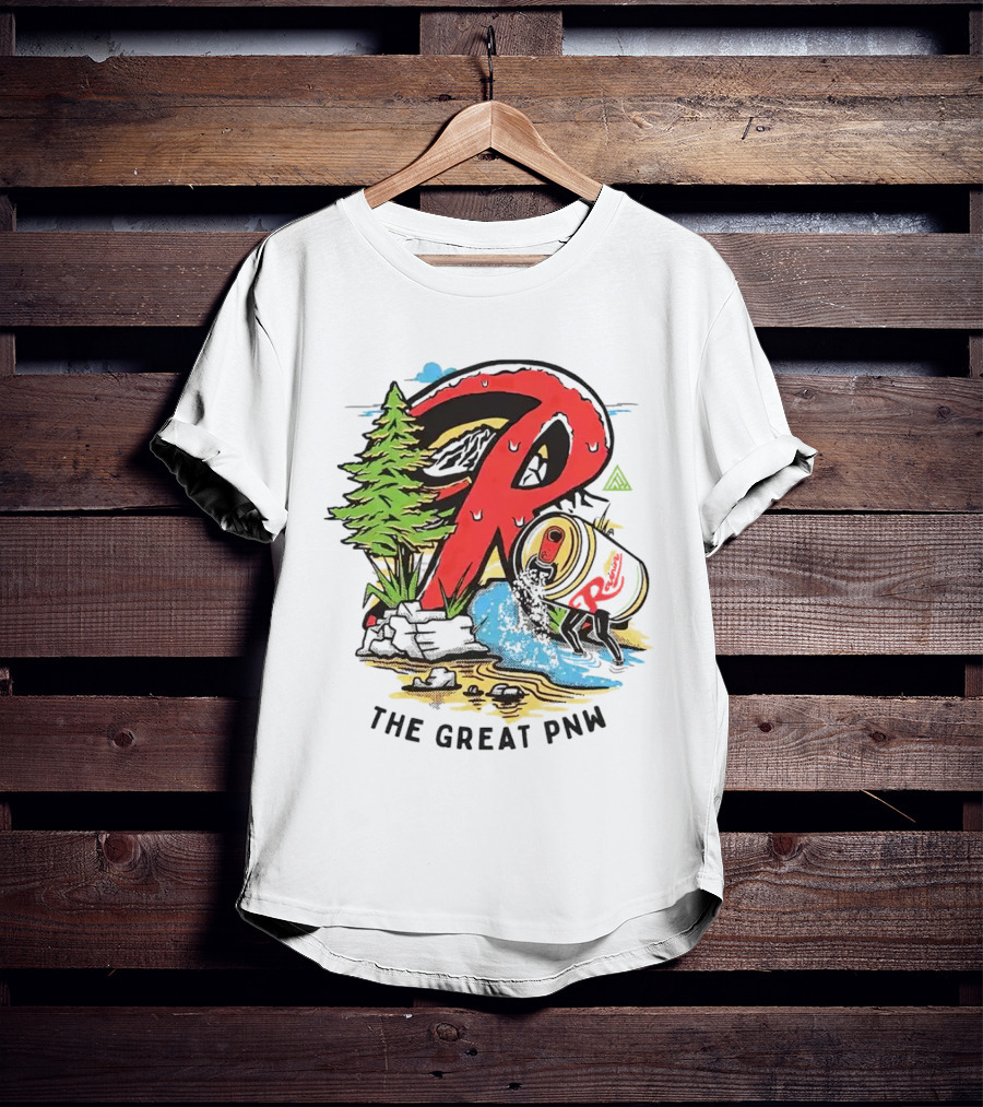Rainier Beer The Great PNW Adventure Refresh T-Shirt