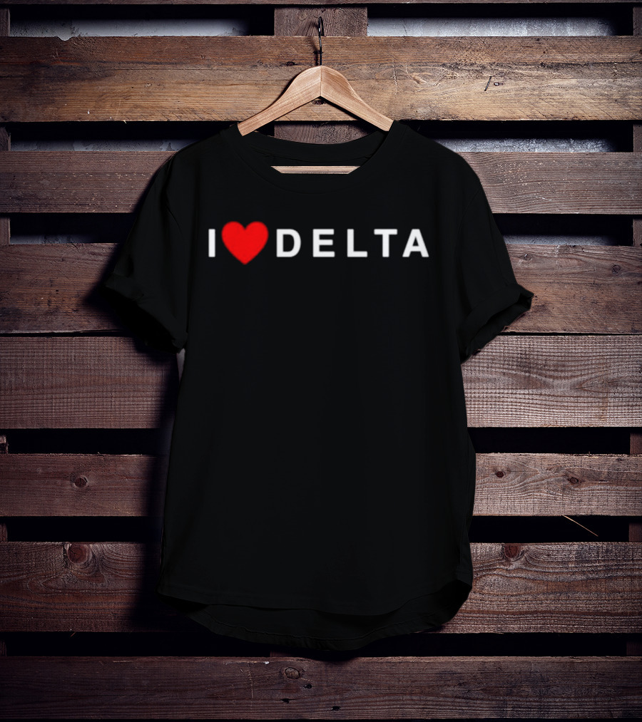 Joe Gatto Wears I Heart Delta T-Shirt