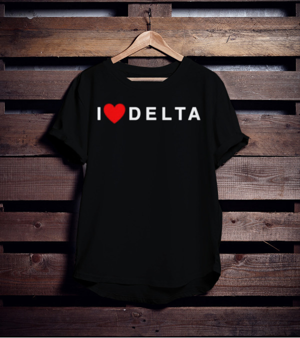 Joe Gatto Wears I Heart Delta T-Shirt