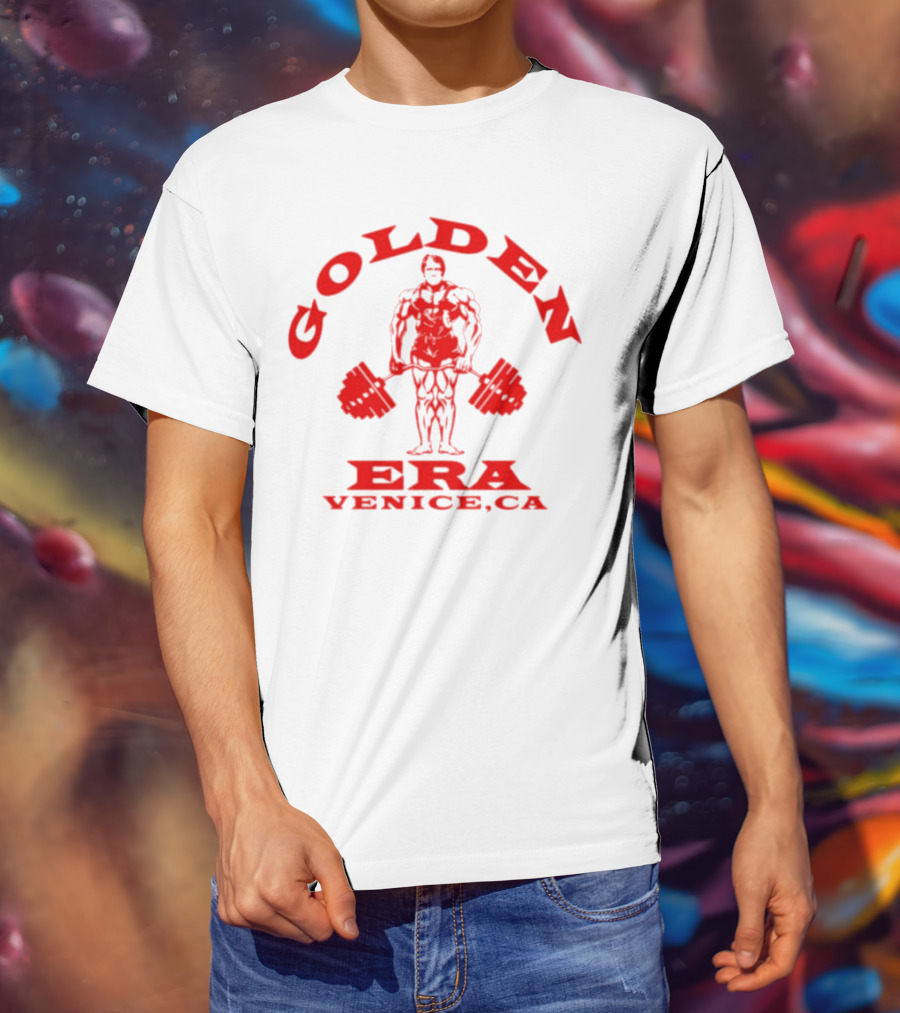 Golden Era Venice CA Bodybuilder La Knight T-Shirt
