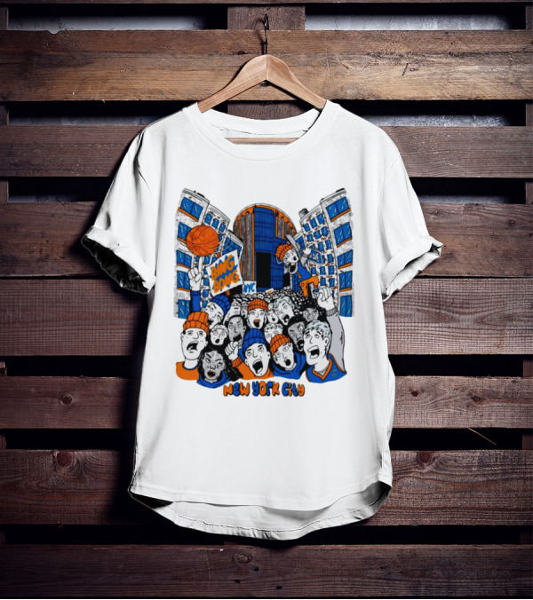 New York City Knicks NBA Bang Bong NYC Basketball Fans T-Shirt