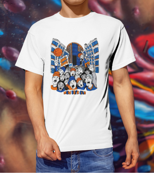 New York City Knicks NBA Bang Bong NYC Basketball Fans T-Shirt