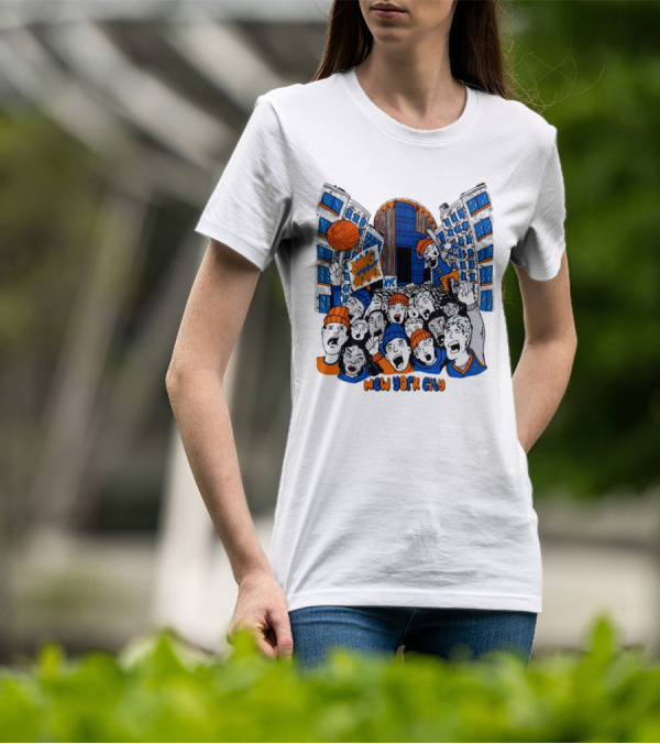 New York City Knicks NBA Bang Bong NYC Basketball Fans T-Shirt