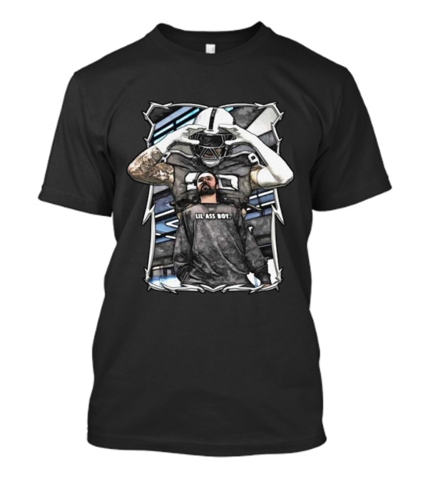 Lil Ass Boy Gardner Minshew Las Vegas Raiders Football Player With Helmet And Tattoo T-Shirt