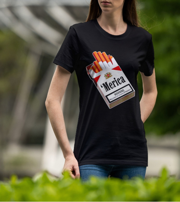 Merica Marlboro Warning Excess Of Freedom T-Shirt