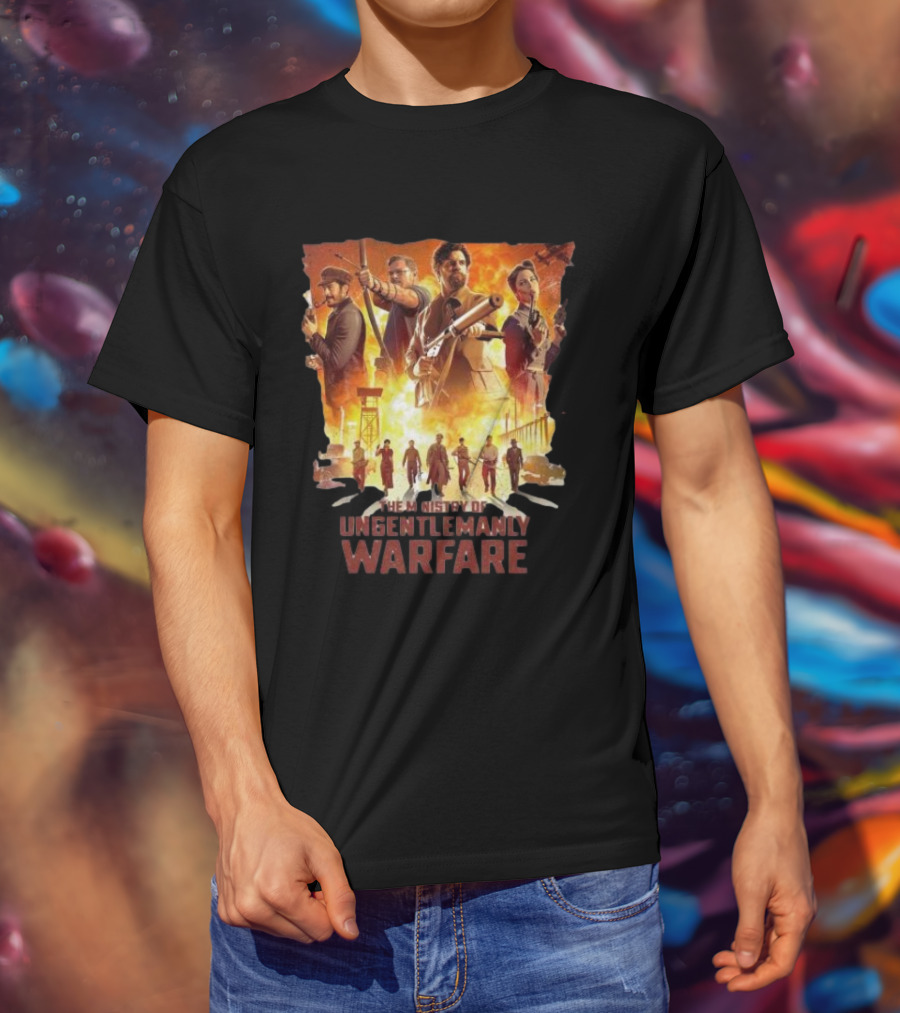 The Ministry Of Ungentlemanly Warfare Explosive Soldier Team In Action T-Shirt